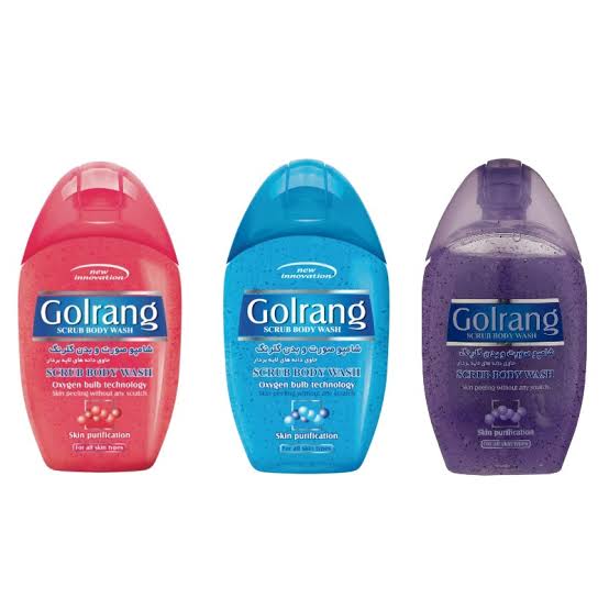 شامپو صورت و بدن ویتامینه گلرنگ