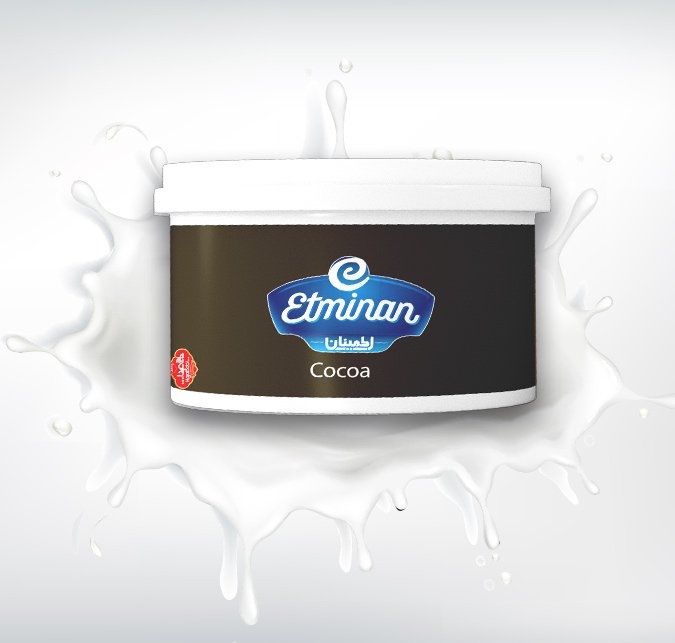 بستنی لیتری ظرفی کاکائویی