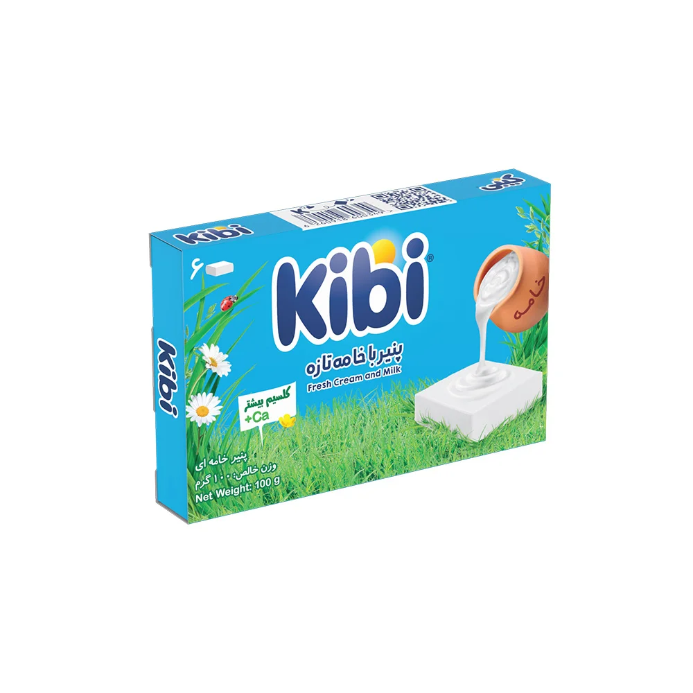 پنیر خامه ای کیبی 6 عددی